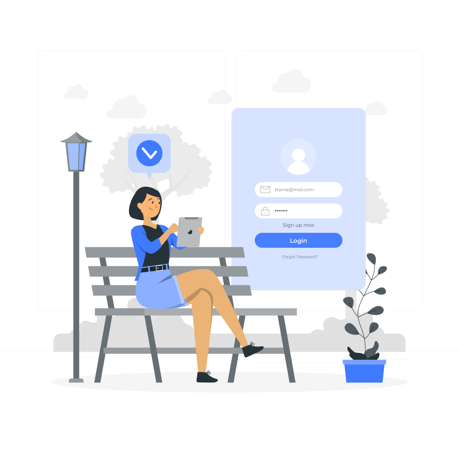 Login Illustration
